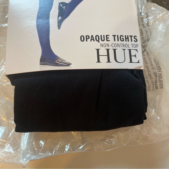 Hue Black Opaque Tights - Picture 3 of 7